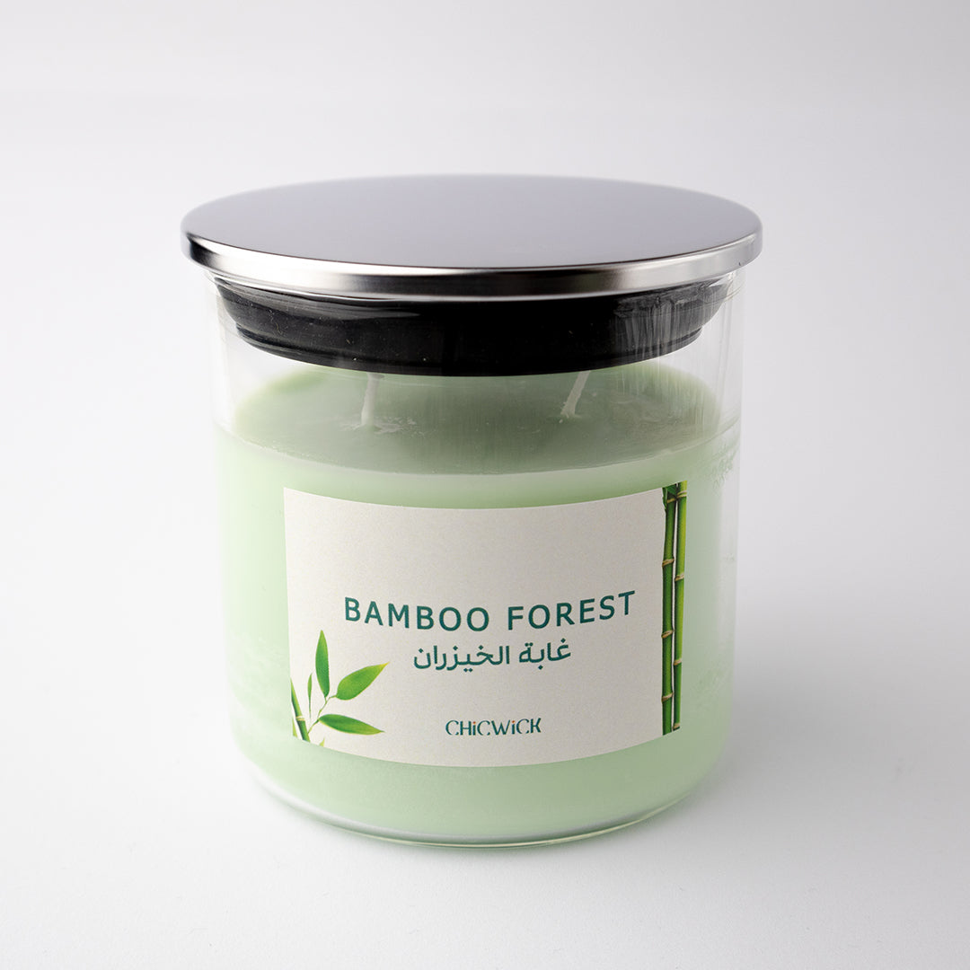 شمعة البامبو و جميع أدواتها - Bamboo candle